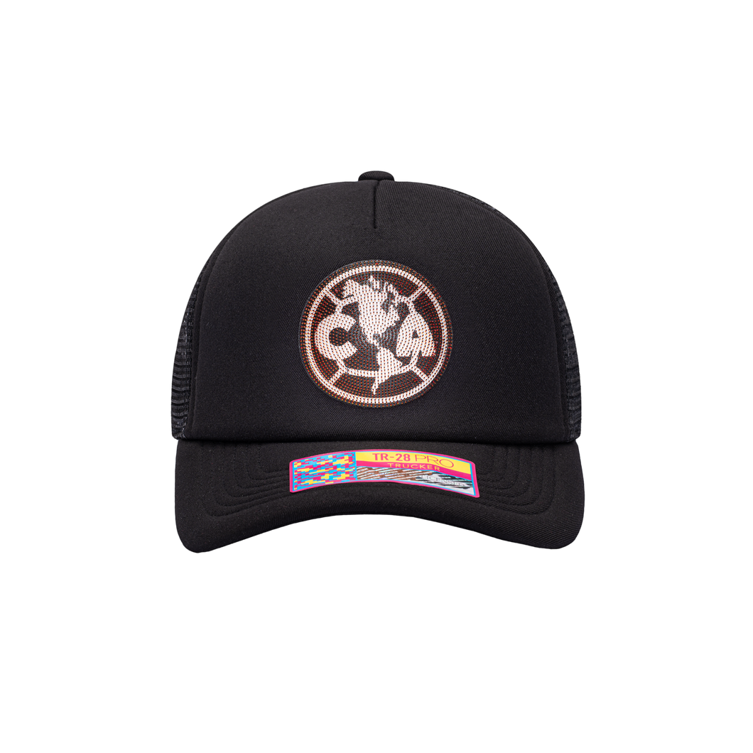 Fi Collection Club America Shield Hat CAM-2028-5367 BLACK