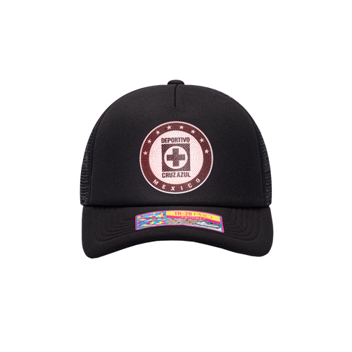 Fi Collection Cruz Azul Shield Hat CAZ-2028-5367 BLACK