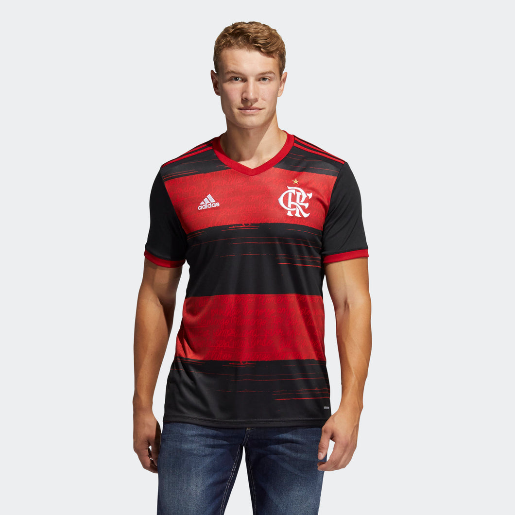 adidas CR Flamengo Home Jersey ED9168 - RED/BLACK