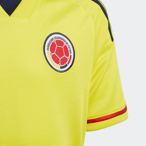 adidas Colombia Youth Home Replica Jersey HD8847 YELLOW