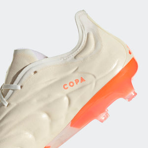 adidas Copa Pure.1 FG Soccer Cleats HQ8903 Off White/Solar Orange/Off White