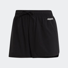 Load image into Gallery viewer, adidas Women&#39;s Designed To Move 3 Stripe Shorts EI5541 Black/white