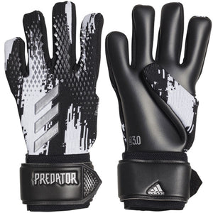Adidas Predator 20 League Gloves Negative Cut Black White FS0404