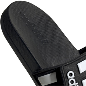 Adidas Adilette Comfort Adjustable Kids Slides EG1879 Black/White