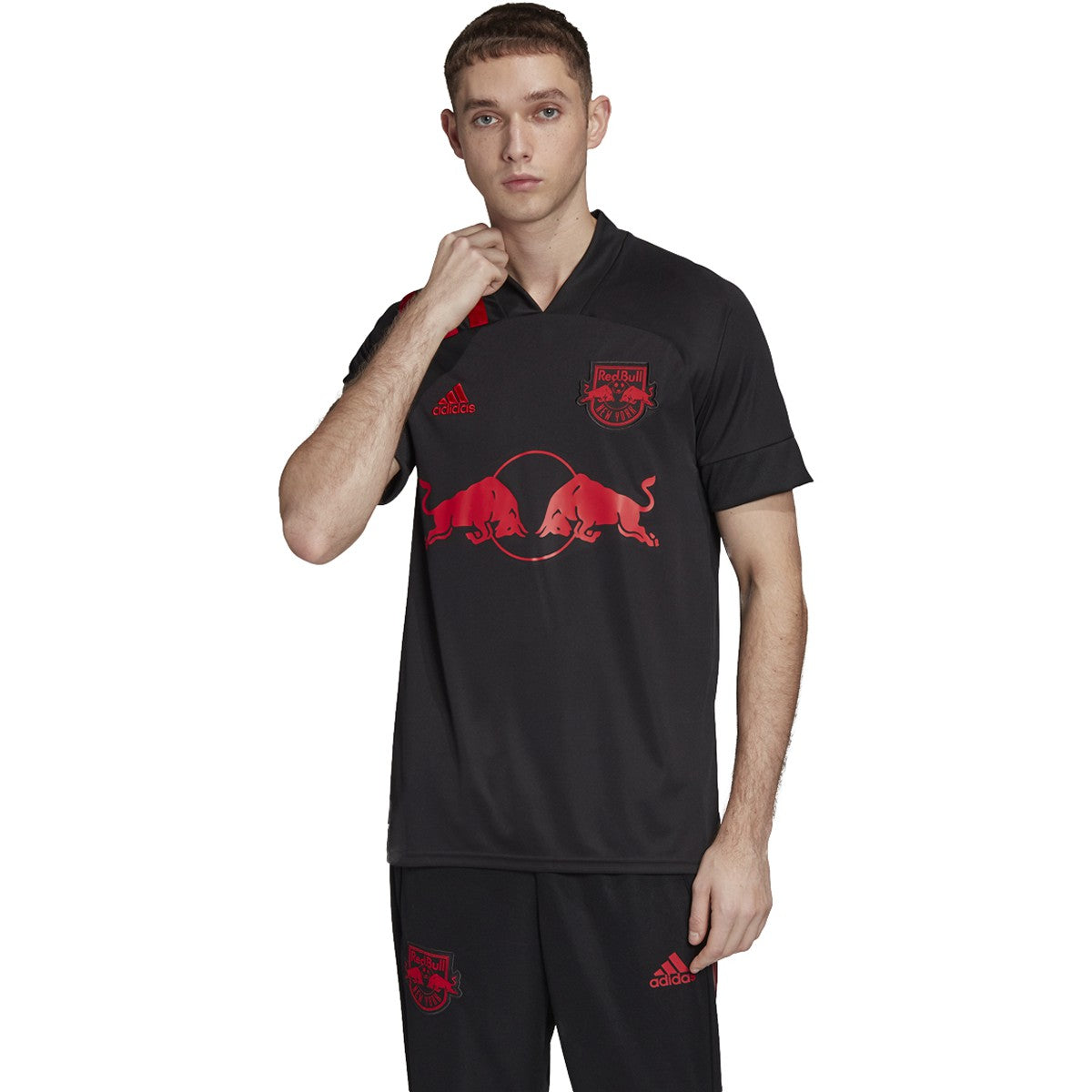 adidas Men's New York Red Bull Away Jersey 2020/21 EH6205 BLACK/RED –  Soccer Zone