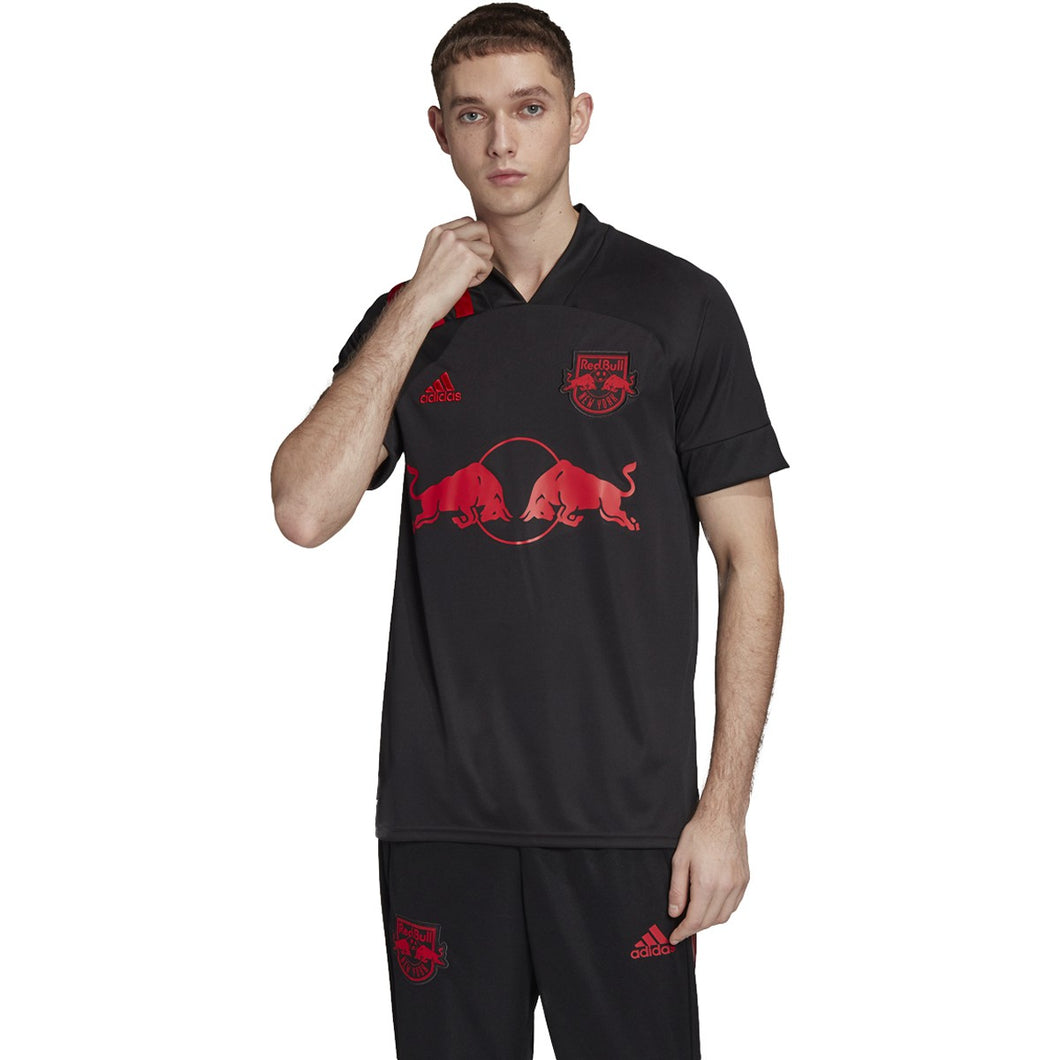 adidas Men's New York Red Bull Away Jersey 2020/21 EH6205 BLACK/RED