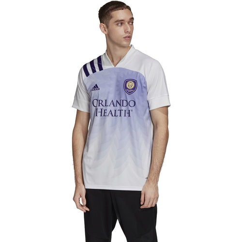 adidas Men's Orlando City Away Jersey 2020/21 EH8652 WHITE/REGAL PURPLE