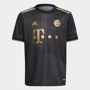adidas FC Bayern Munich Replica Jersey 21/22 GR0484 BLACK/GOLD