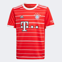 Load image into Gallery viewer, adidas FC Bayern Munich Youth Jersey 2022-23 H64095 RED/WHITE