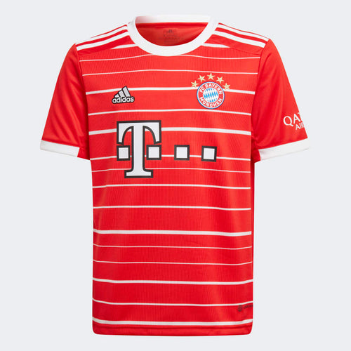 adidas FC Bayern Munich Youth Jersey 2022-23 H64095 RED/WHITE