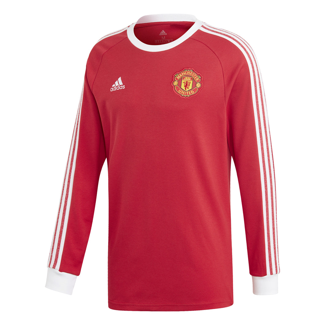 Adidas Adult Manchester United Icons Tee Red FR3853