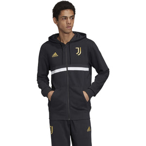 Adidas Juventus 3S Full ZIP HD Black FR4234