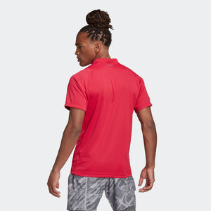 adidas Men's FreeLift Tennis Polo Shirt Heat.Rdy GG3749 Pink