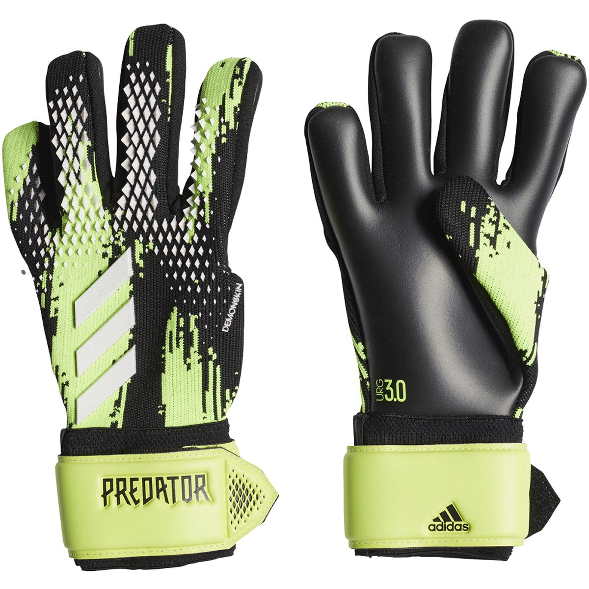adidas Predator League Gloves Neon Green/Black FS0403 – Soccer Zone