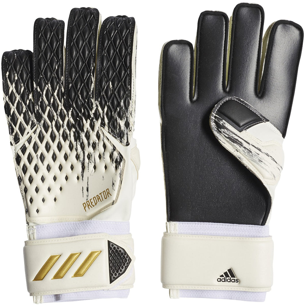 adidas Predator 20 Match Gloves Black White Gold FS0408
