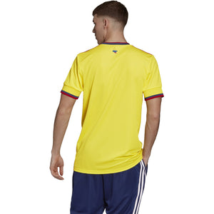 adidas Men's Colombia Home Jersey 2021 FT1475 Yellow/Red