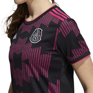 adidas Mexico Home Women's Jersey FT9644 - PINK/BLK