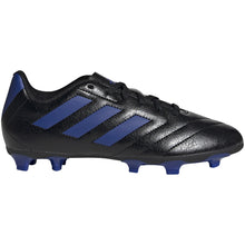 Load image into Gallery viewer, adidas Goletto VII FG Junior Soccer Cleat FV2894 BLACK/BLUE
