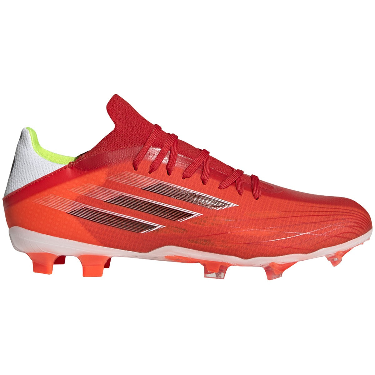 Red and white adidas soccer cleats Clearance