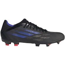 Load image into Gallery viewer, adidas X Speedflow.3 FG Soccer Cleats FY3296 BLACK/NAVY/YELLOW