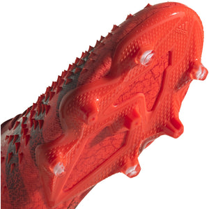 adidas Predator Freak.1 FG Soccer Cleats FY6256 RED/CORE BLACK/SOLAR RED