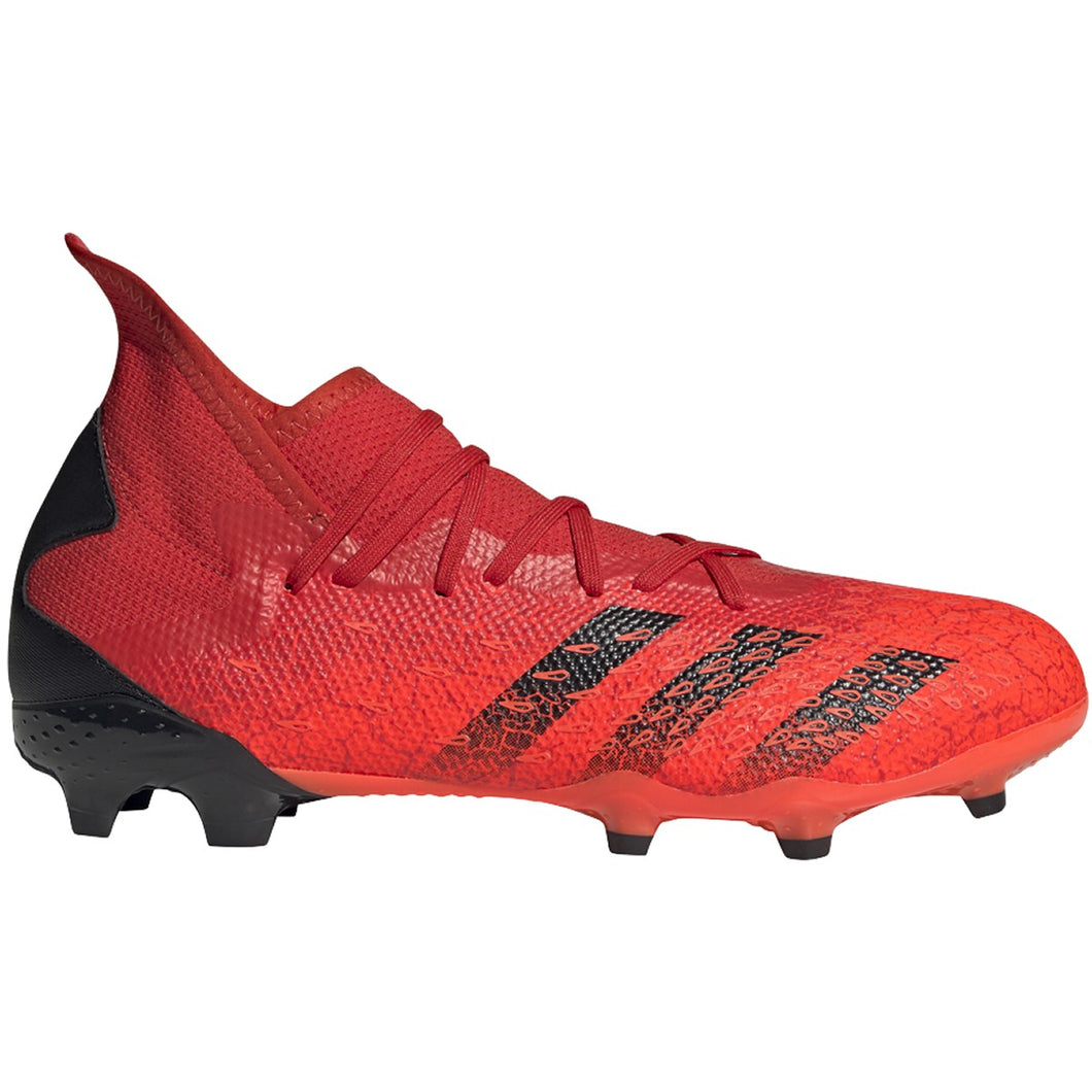 adidas Predator Freak.3 FG Soccer Cleats FY6279 RED/CORE BLACK/SOLAR RED