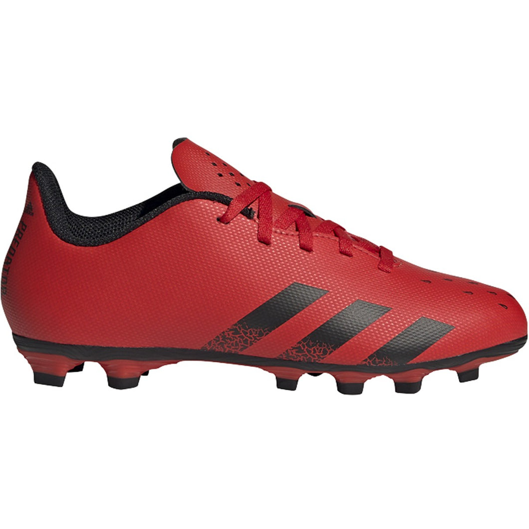 adidas Predator Freak.4 S FxG Youth Soccer Cleats FY6322 RED/BLACK