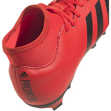 Load image into Gallery viewer, adidas Predator Freak.4 S FxG Youth Soccer Cleats FY6334 RED/BLACK