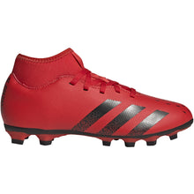 Load image into Gallery viewer, adidas Predator Freak.4 S FxG Youth Soccer Cleats FY6334 RED/BLACK
