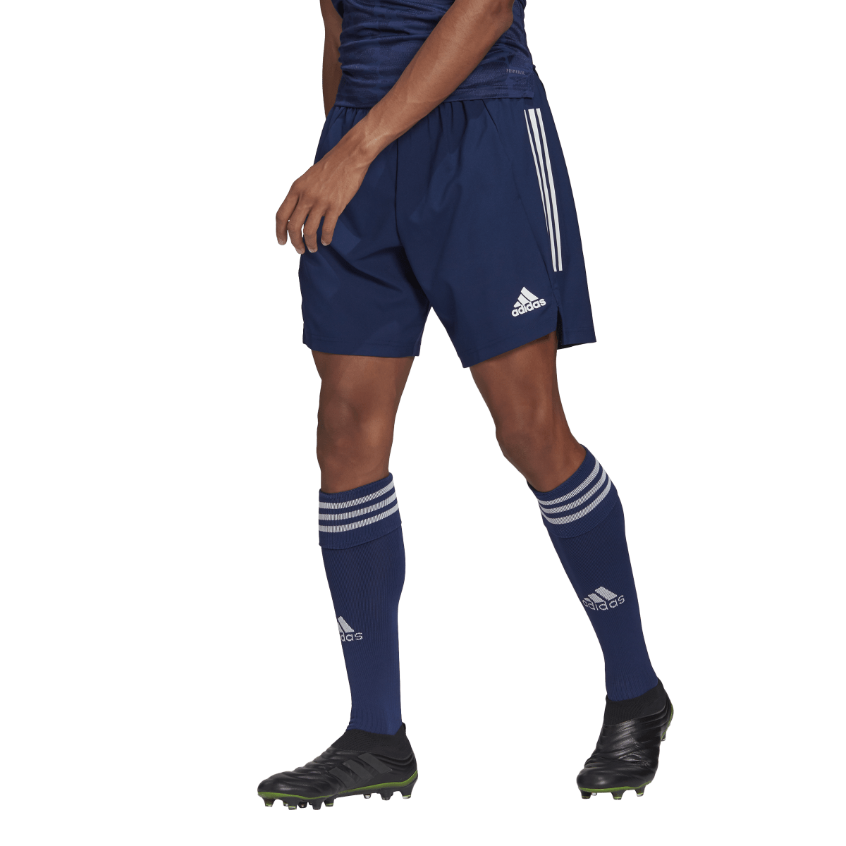 adidas 21 Adult Shorts GJ6807 NAVY/WHITE – Soccer Zone