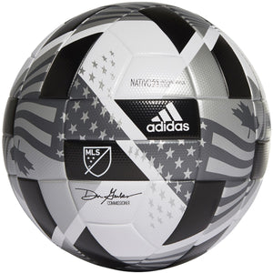 adidas 2021 MLS League NFHS Soccer Ball White/Black GK3493
