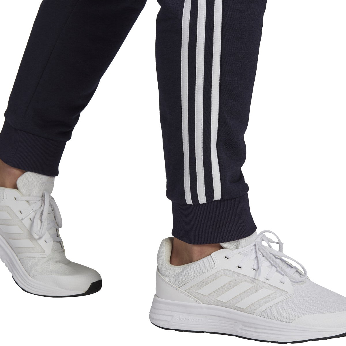 adidas,Womens,3-Stripes French Terry C Pants,Legend Ink/White,3X