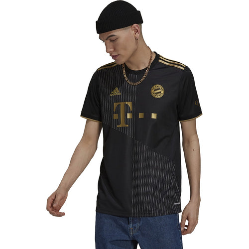 adidas FC Bayern Munich Men's Jersey 21/22 GM5317 BLACK/GOLD