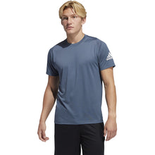 Load image into Gallery viewer, adidas Men&#39;s Free Lift Sport Tee GN6670 Blue