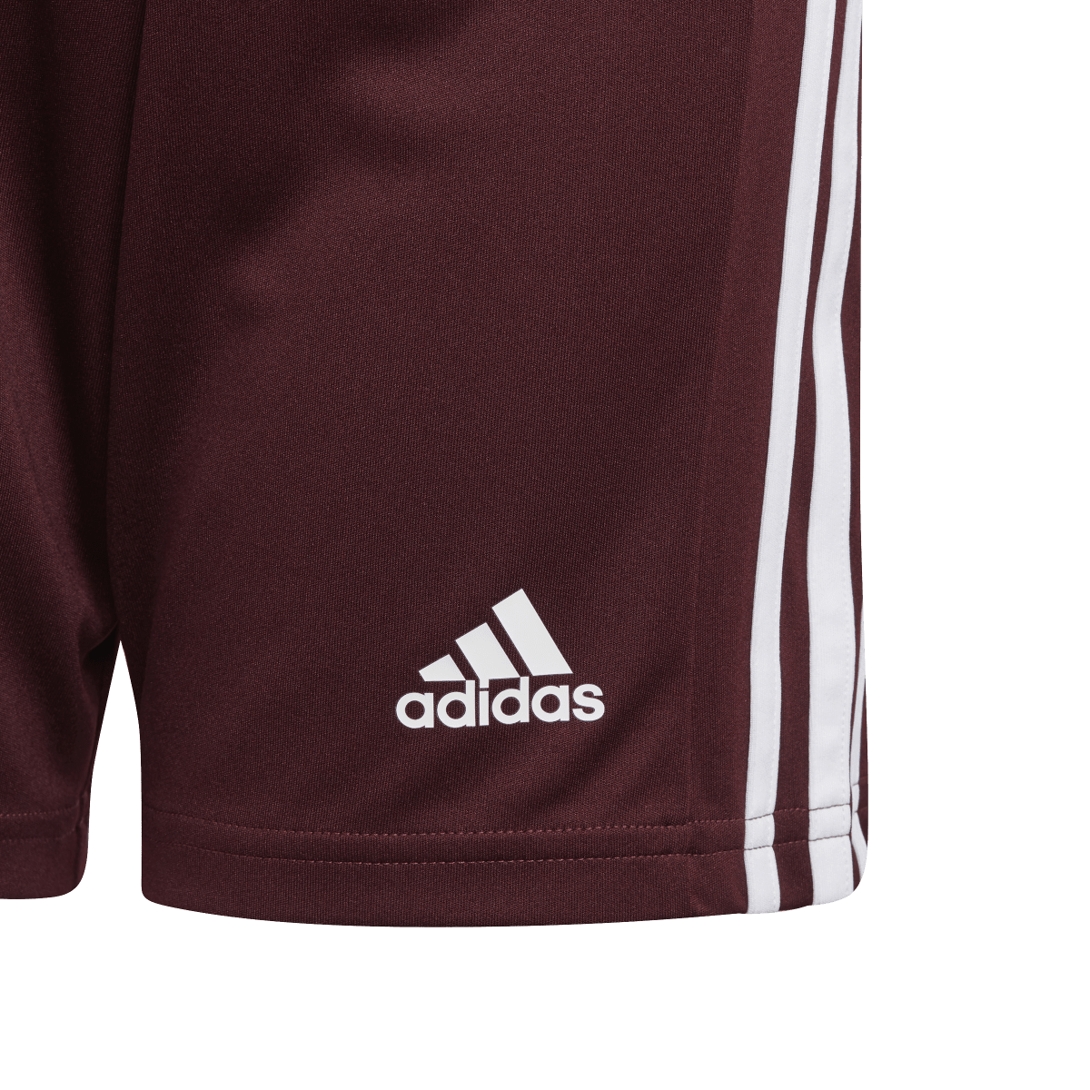 Maroon top adidas shorts