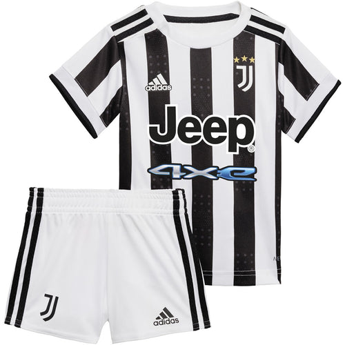 adidas Juventus Home Baby Jersey 2021/2022 GR0603 BLACK/WHITE