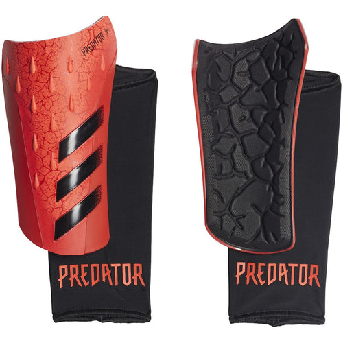 Adidas Predator SG League Shin guards GR1522 SOLAR RED/BLACK/RED