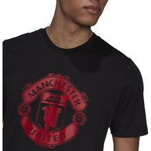 Load image into Gallery viewer, adidas Manchester United FC Tee GR3880 BLACK/RED