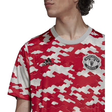 Load image into Gallery viewer, adidas Manchester United FC Preshirt 21/22 GR3914 RED/GREY