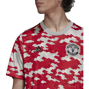 adidas Manchester United FC Preshirt 21/22 GR3914 RED/GREY