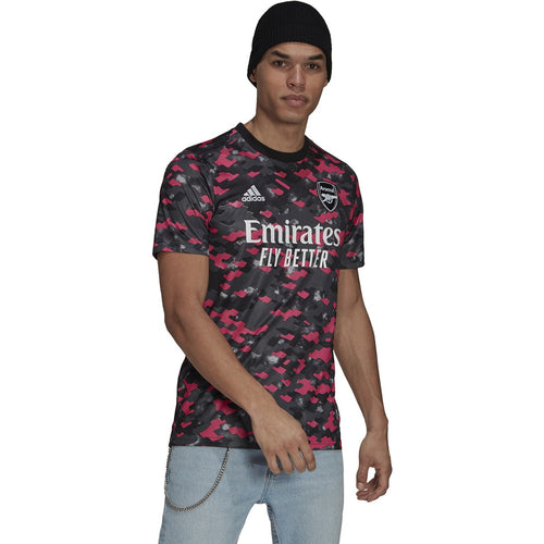 adidas Arsenal FC Preshirt 21/22 GR4150 BLACK/PINK/GREY
