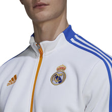 Load image into Gallery viewer, adidas Real Madrid CF Anthem Jacket GR4270 WHITE/BLUE/ORANGE