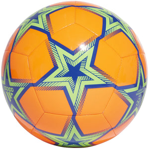 adidas UCL Club Pyrostorm  Soccer Ball  GU0203 ORANGE/BLUE/GREEN