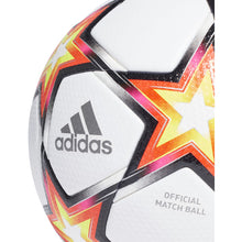 Load image into Gallery viewer, adidas UEFA Champions League PRO PYROSTORM Match Ball GU0214 WHITE/RED/YELLOW