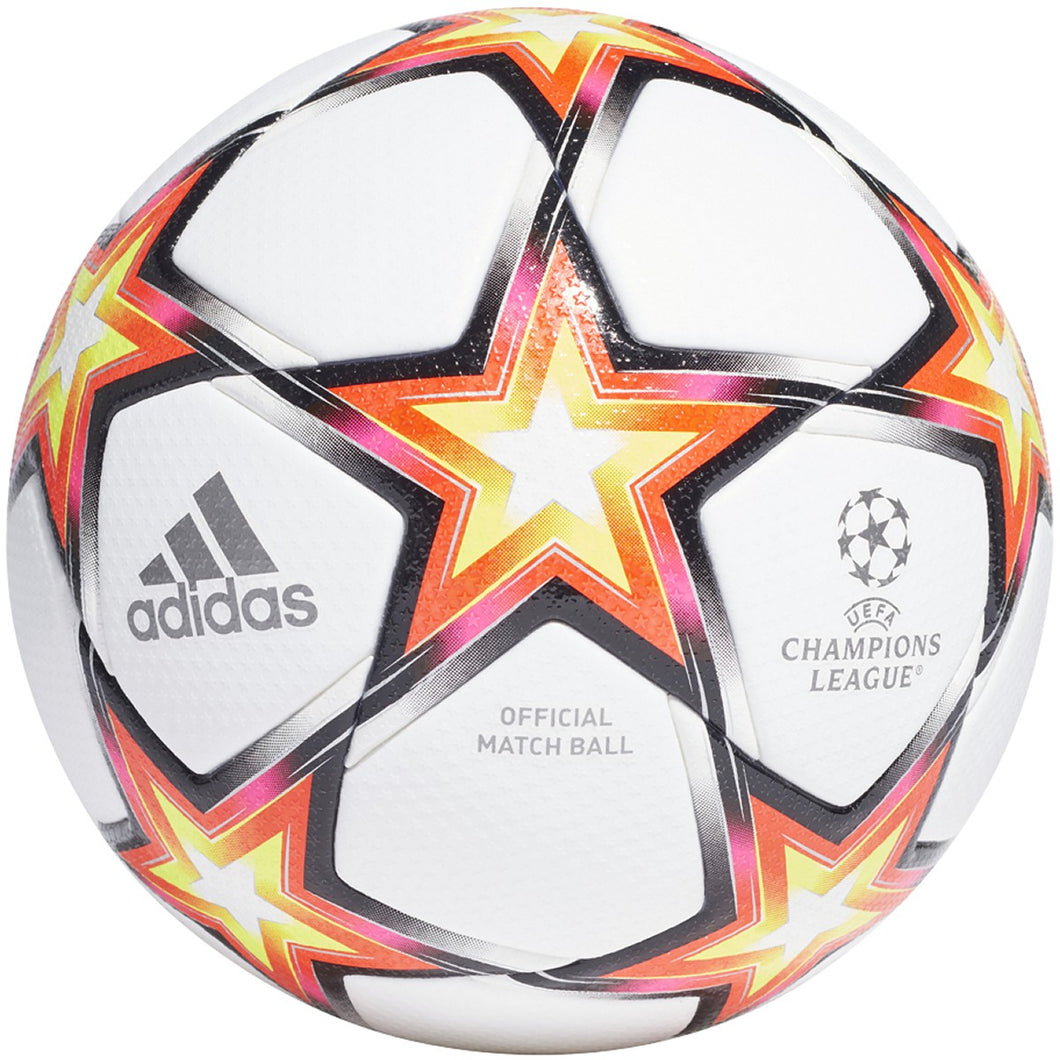 adidas UEFA Champions League PRO PYROSTORM Match Ball GU0214 WHITE/RED/YELLOW
