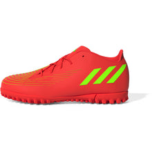 Load image into Gallery viewer, adidas Predator Edge.4 Junior Turf Shoes GV8495 SOLAR RED/SOLAR GREEN/CORE BLACK