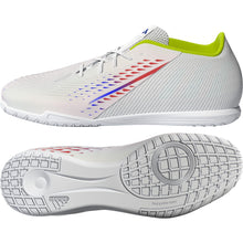 Load image into Gallery viewer, adidas Predator EDGE.4 Indoor Shoes Sala GV8512 WHITE/SOLAR YELLOW/POWER BLUE