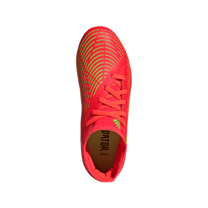 adidas Predator Freak.4 S FxG Youth Soccer Cleats GW0966 SOLAR RED/YELLOW