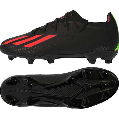 adidas X Speedportal.2 FG Soccer Cleats GW8449 BLACK/RED/GREEN