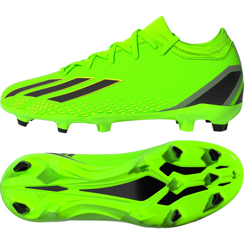 adidas X SpeedPortal.3 FG Youth Cleats GW8460 Green/Black